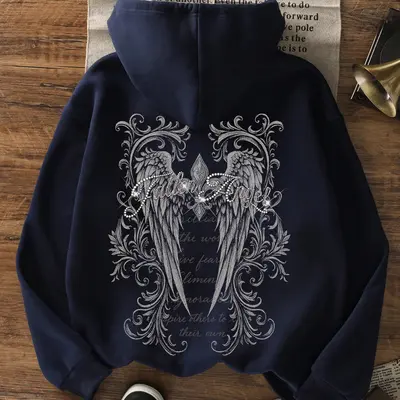 Subdued Hoodie Wings Sequin - TikTok Shop