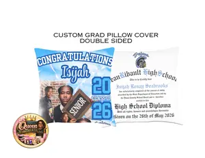 Graduation Pillow – Personalized Photo Pillow – Senior Keepsake Gift