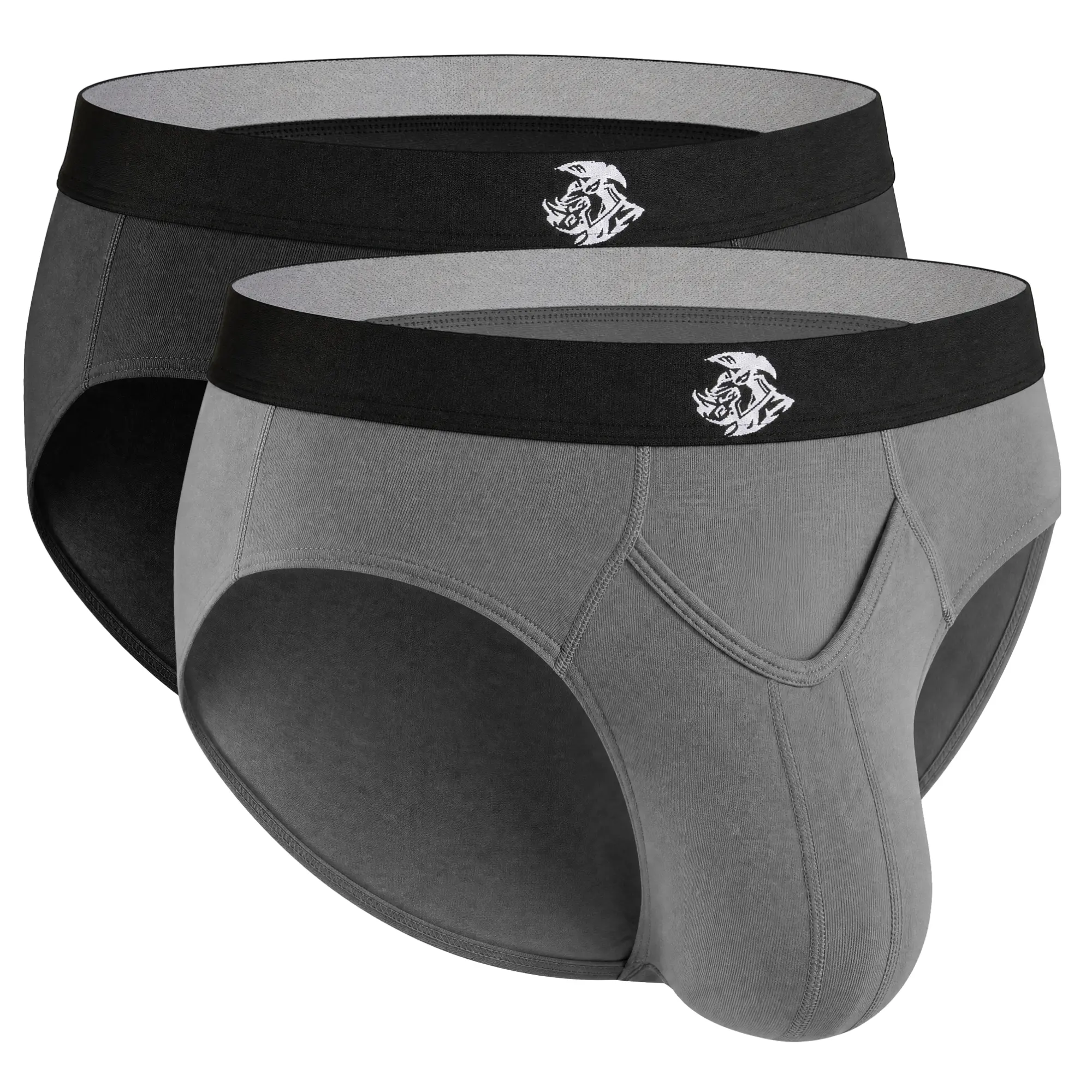 2 Pack - Black/Gray
