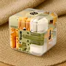 Colorful 3D Puzzle Maze Mirror Game - Phthalate-Free Transparent Mechanical Magic Cube Toy for 3-4 Years Kids, with Cognitive Memory Training, Observation Enhancement, Parent-Child Bonding Desktop Gift, Pastel Self-Solving Piece