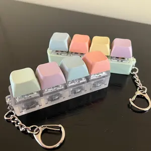 Stress Relief Toy Keychain, Edc Fidget Spinner, Unisex Fun Pendant, Halloween Christmas Gift, Includes Original Box, Sensory Fidget Keychain, Keychain Kawaii