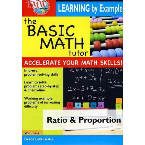 Basic Math Tutorial - Ratio & Proportion [DVD Video Disc]