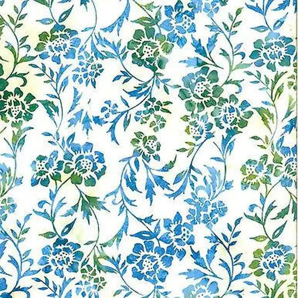 Ocean Batik by Hoffman T2383 73  Cotton Batik Sold by the Yard