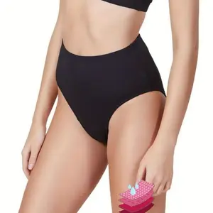 Period Swimwear Leakproof Bikini Brief Bottoms Waterproof Menstrual Swim Bottoms for Teens, Girls, Women Womenswear Panties Lady