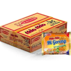 Acecook Hao Hao Mi Goreng Instant Noodles - Shrimp & Onion Flavor (Mì Xào Tôm Hành Hảo Hảo) - (1 Box/30 Bags)