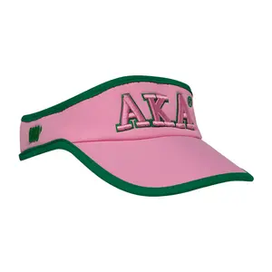 Alpha Kappa Alpha AKA Featherlite Visor Pink