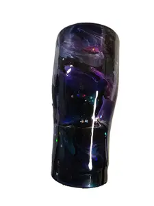Galaxy Custom Made 30 oz Tumbler with Straw Unique Design Drinkware for Everyday Use or Special Occasions Reusable Washable Portable Bottle - Add Name Personalization