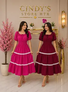 VESTIDO MIDI CASUAL