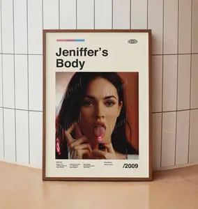 Jennifer's Body Poster Contemporary Wall Decor Modern Home Aesthetic Interior Decoration Print