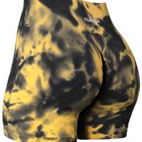 Yellow-black Tie Dye