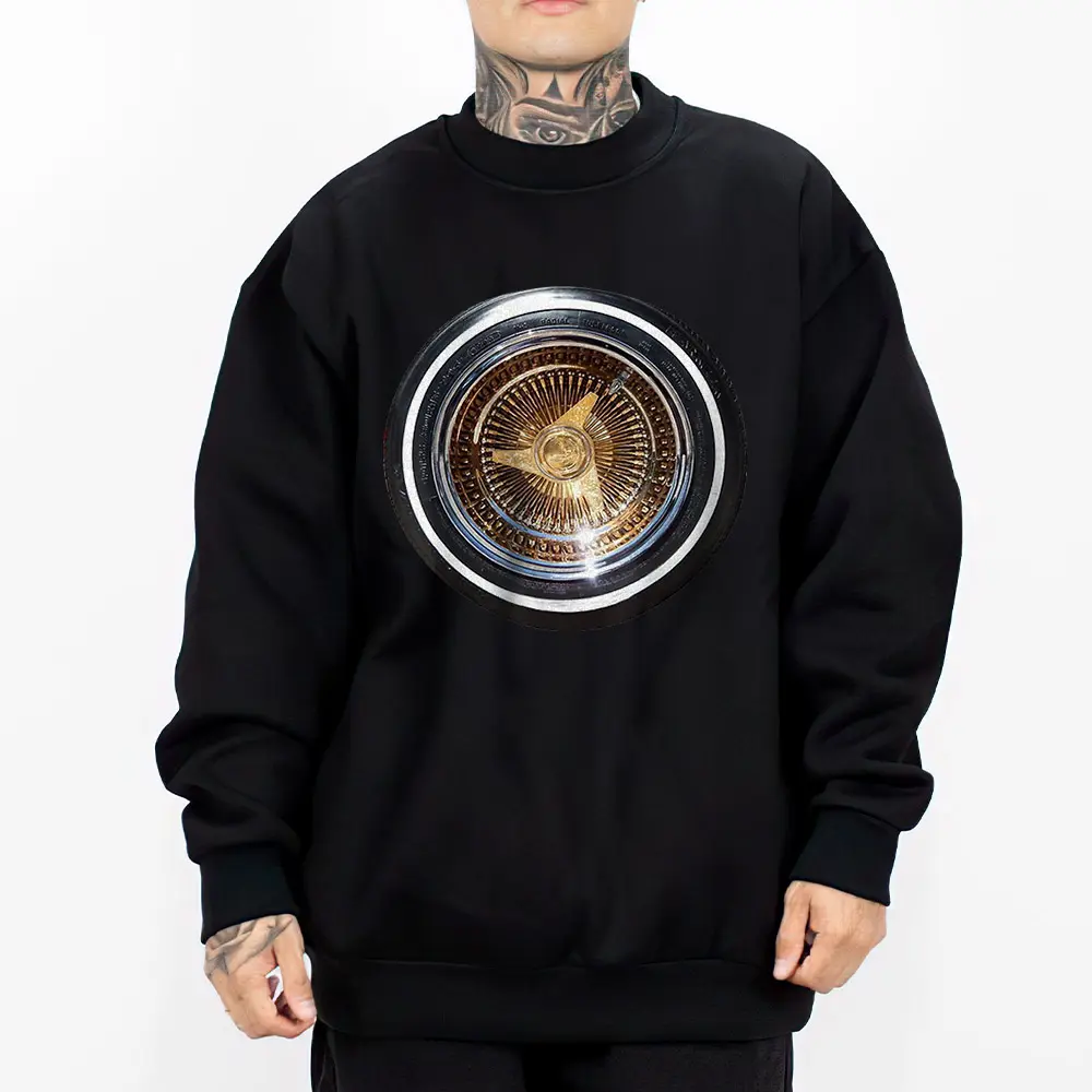 Lowrider Car Chicano Clothing, Mexican Clothes, Lowrider Clothes, Oversized Graphic Tee Medium Heavy Sweatshirt Hoodie for Men & Women