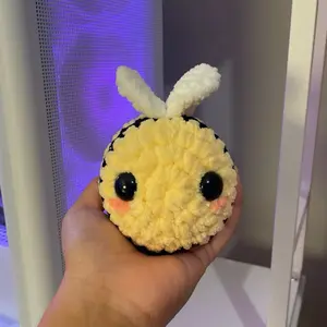 Adorable Yellow Bee