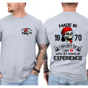 Custom Year Generation X Shirt, New Version Gen X T-Shirt Unisex Fabric Cotton Collar
