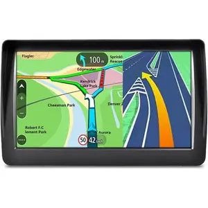 GPS Navigator for Car and Truck, 7 Inch Touchscreen, 2026 North America Maps, Voice Guidance, Speed Limit Warning, USB Connectivity