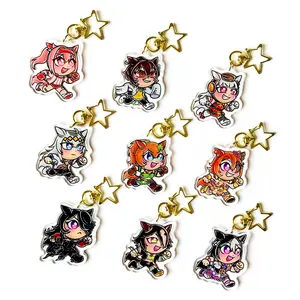 Umamusume Pretty Derby 2" Double Sided Acrylic Charm Special Week Gold Ship Rice Shower Oguri Cap Agnes Tachyon Haru Urara Star Design Compact Size