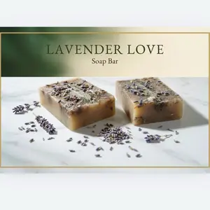 Lavender love soap bar