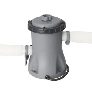 Bestway 330 gal. Cartridge Filter Pump Replacement, Gray - P09427