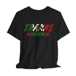 TRAKAS HDSPM Men's T-shirt Black Casual All Season with Mexican Pattern Design - Menswear, Top
