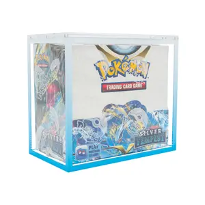Premium Colored Acrylic Pokemon Booster Box Case