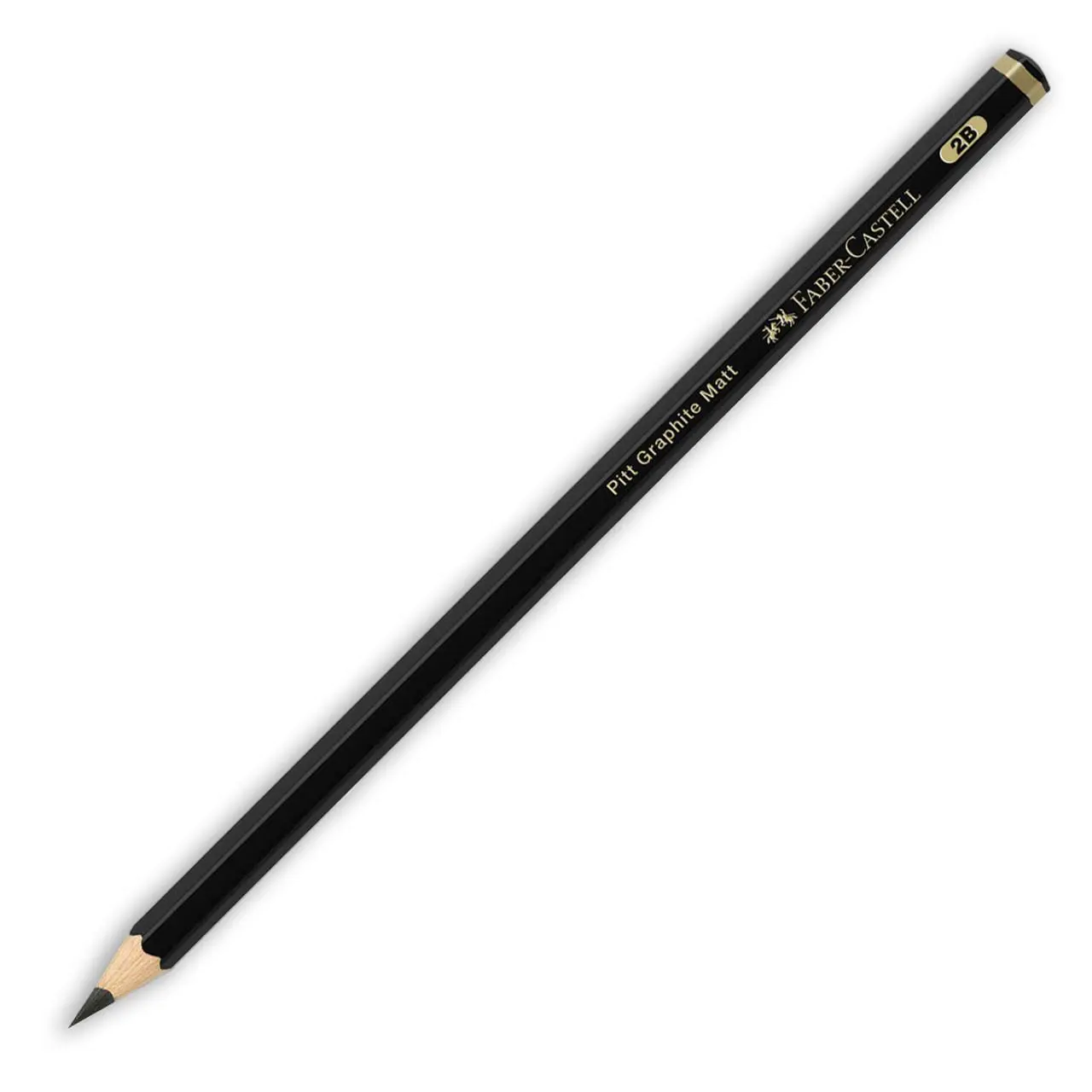 Faber-Castell Pitt Matte Graphite Pencil, Lightfast and Extra Break-Resistant, Available in Degrees HB or Softer