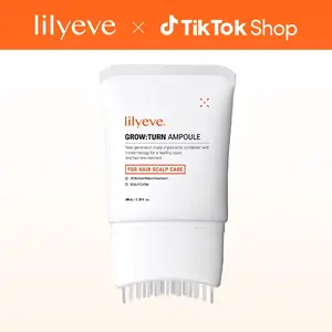 Lilyeve Growturn Hair Growth Serum with Built in Brush for Hair Growth & Thickening Thicker Stronger Hair Strengthening Hair
