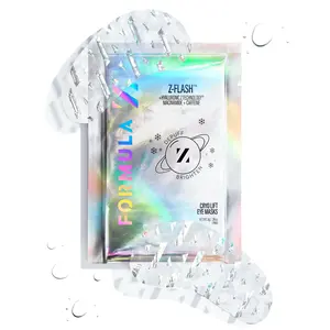 Formula Z Z-Flash Cryo Lift Eye Masks with Hyaluronic Z Technology Niacinamide & Caffeine Vegan Skin Care for Dark Circles Fine Lines & Puffiness