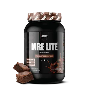 REDCON1 MRE Lite Whole Food Protein Powder - Low Carb & Whey Free Meal Replacement with Animal Protein Blends - Easy to Digest Supplement Made with MCT Oils (30 & 20 Servings)