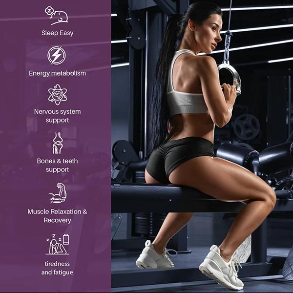 12-in-1 Magnesium Complex 700mg - Supplement  with Glycinate Citrate Malate Oxide Taurate Aspartate Orotate, Vegan Capsules for Muscle, Heart, and Relaxation Support  magnesium
