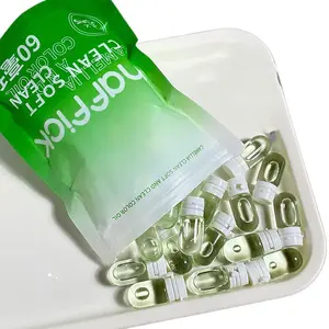 Camellia Deep Cleansing Oil Cleansing Oil, 2ml * 30pcs Individual Makeup Remover Oil, for a Variety of Makeup Deep Remover, Easy to Carry and Sanitary, for Home, Travel and Salon Time Cleansing