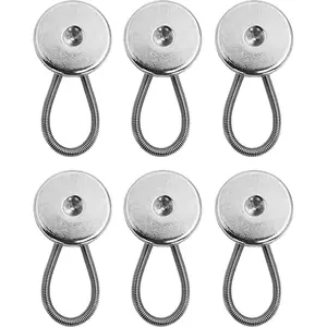 Extenders for Mens Shirts,6 Pcs Adjustable Button Extender for Dress Shirt