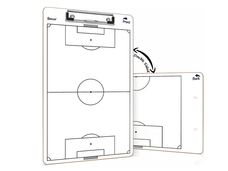 Soccer Dry Erase Clipboard 15"x9"