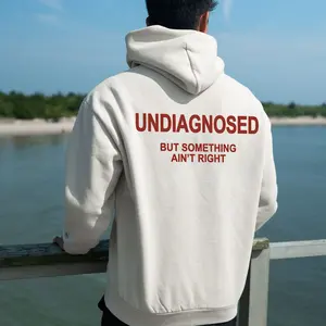 Funny Streetwear Graphic Tee " UNDIAGNOSED BUT SOMETHING AIN'T RIGHT " Statement Shirt, Sweater , Hoodie For Men & Women, Gift For Her And Him , Vibes