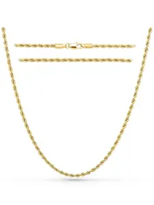 RTZN Rope Chain Gold For Men 