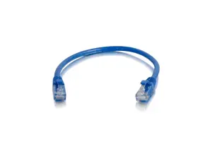 C2G 00974 Cat6a Cable - Snagless Unshielded Ethernet Network Patch Cable, Blue (6 Inches) C2G 00974 Cat6a Cable - Snagless Unshielded Ethernet Network Patch Cable, Blue (6 Inches)