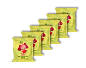 I Love Chamoy Candy - Healthy Low Sugar Chamoy Candy - Chamoy Watermelon Flavor (6 Bags) - Sweet & Sour Candy Snack - Healthy Gummies Bundle