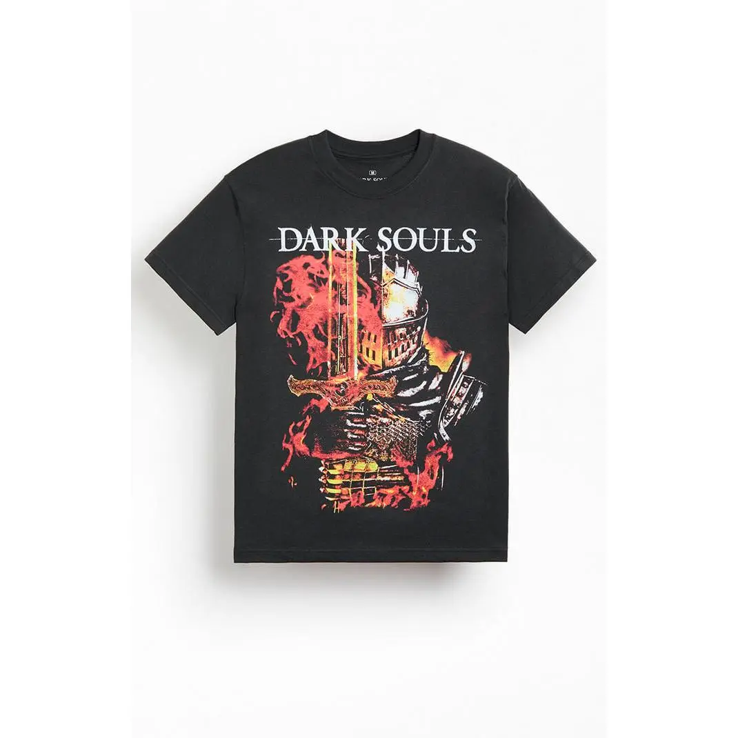 PacSun Men's Dark Souls Prepare T-Shirt - Multicolor