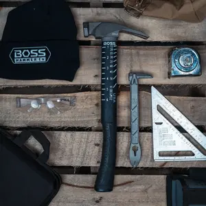 12 oz. Titanium Hammer | Poly-Fiberglass Handle