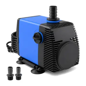 800 GPH Submersible Water Pump Adjustable Flow Quiet Pond Fountain Hydroponic Aquarium Pump