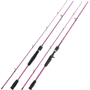 Sougayilang Fishing Pole, Carbon Fiber Spinning Rod & Casting Rod - Two Pieces, Eva Handle Fishing Rod for Bass Fishing