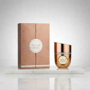 Arabiyat Prestige Omniya EDP Spray for Women - 3.4 fl oz (3 to 3.9 fl oz) Single Item, Fresh Floral Fruity Perfumes for Women with Incense Base, Exotic Aromatic Saffron Fragrance, Notes: Pear, Rose, Hazelnut, Vanilla, Osmanthus, Labdanum, Sandalwood