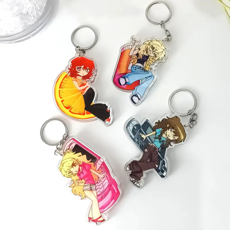 ROBLOX Dandy's World Keychain, Gigi Brightney Toodles Scraps Tisha