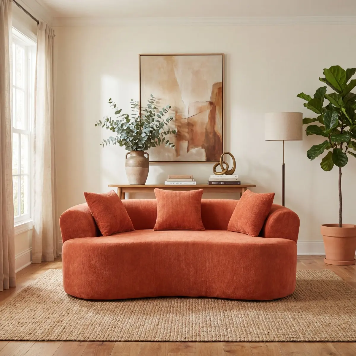 Orange + Foam+Spring + Foam + 3 Seat