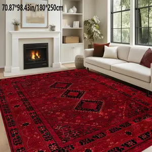 Retro Bohemian style rugs area carpet Vintage Boho Rug machine washable home decor sofa coffee table mat bedside mat kitchen game room home carpet mat