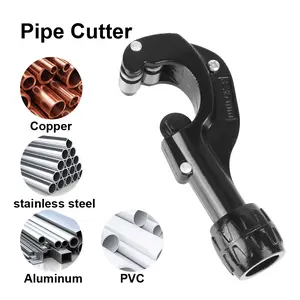 Copper Stainless Steel Water Pipe Cutter, 3-35mm Bearing-type Pipe Cutting Tool Equipped with Deburring Tool