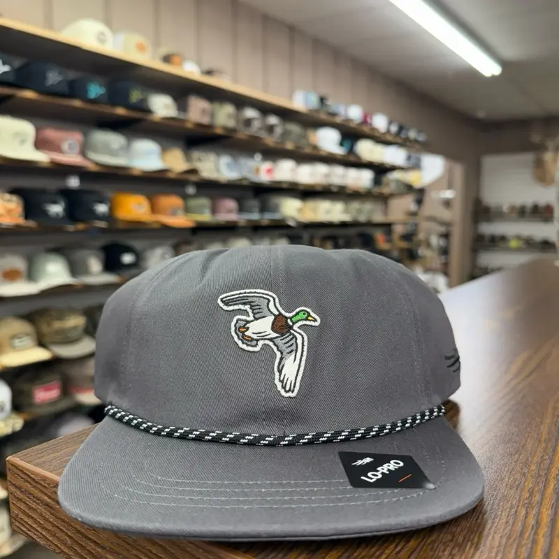 Mallard Species Unstructured Rope Hat - Iron Gray