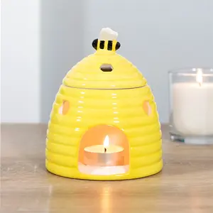 Beehive Tealight Wax Warmer - High Quality Wax Warmers for Wax Melts, Compatible with illuminatedbymia Gel Wax Melts, Decorative Wax Warmers for Wax Melts