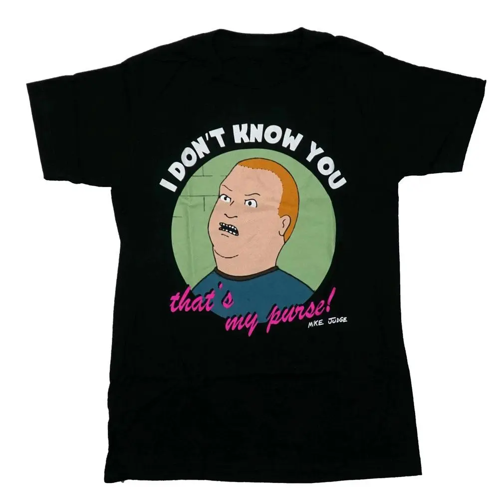 King of the Hill New Adult T-Shirt - Bobby I Don't Know You That's My Purse