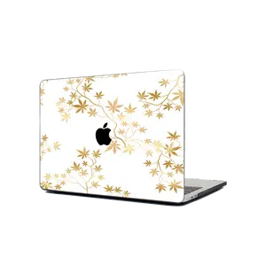 Golden Leaves Protective Textured Laptop Skins compatible with MacBooks Pro 16" 14" 13" Air 13" 2019-2022