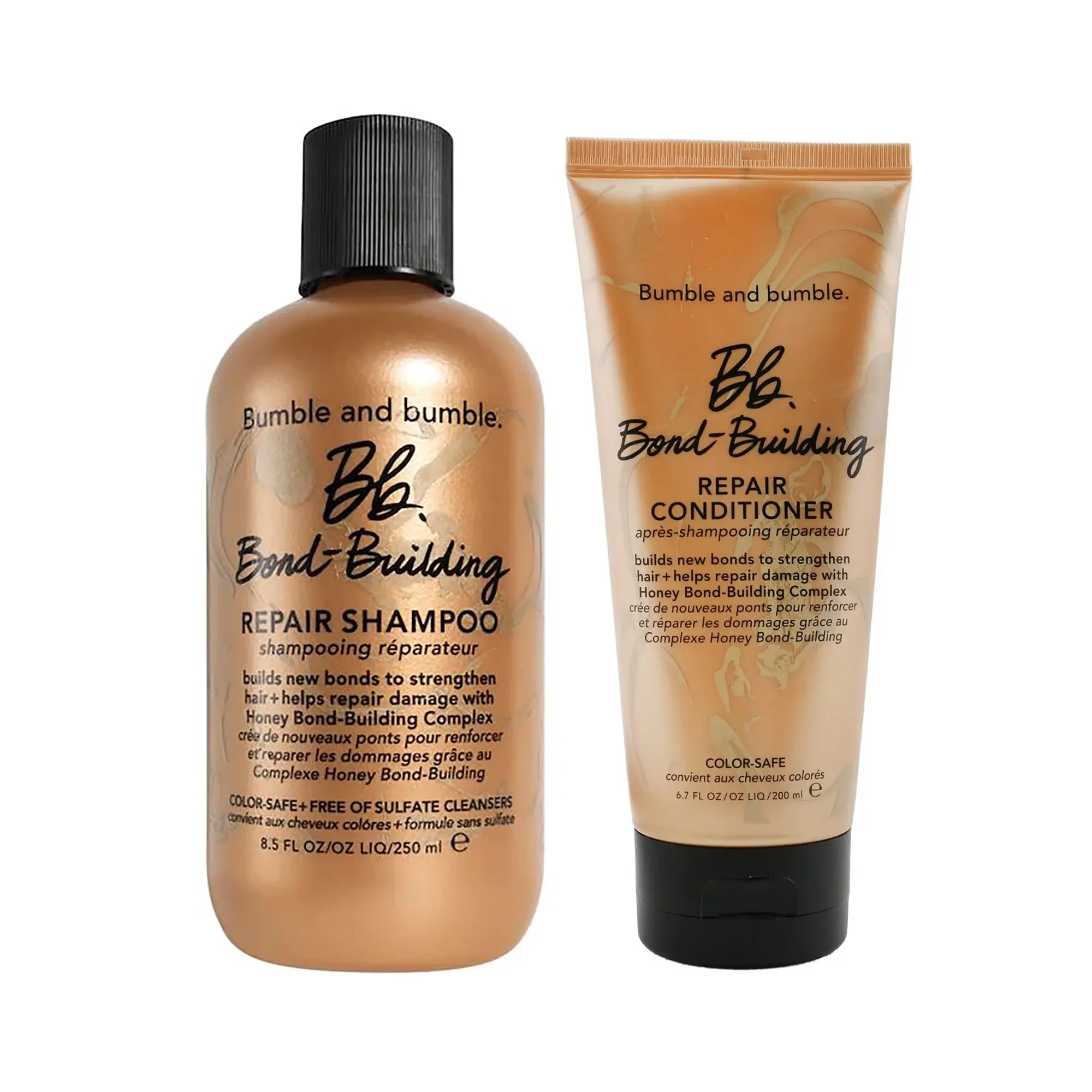 Bumble and bumble Bond Building Repair Shampoo 8.5oz & Conditioner 6.7oz Duo Bumble and bumble Bond Building Repair Shampoo 8.5oz & Conditioner 6.7oz Duo