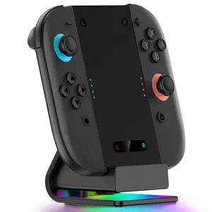 for Switch2 handle grip charging base ns charging base left and right handle portable switch2 oled bracket charger oled game console accessories for Nintendo Joy-Con controller